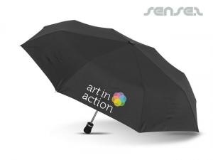 Kompakte schwarze Regenschirme