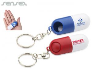 Pill Holder Keyrings