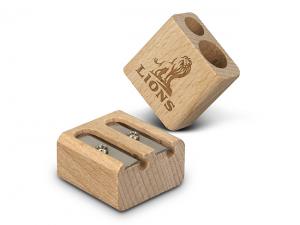 Öko-Bleistiftspitzer aus Holz