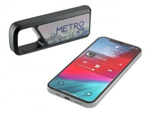 Clip-On Bluetooth Speakers (2W, Portable, Built-In Mic)