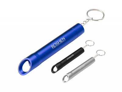 Light &amp; Flaschen&ouml;ffner Schl&uuml;sselanh&auml;nger