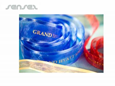 カスタムプリントオーガンジーリボン