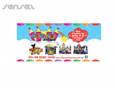 磁気ジグソーパズル（95 X 210ミリメートル）