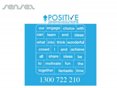 Magnetic Poetry Word Puzzles (95x95mm)