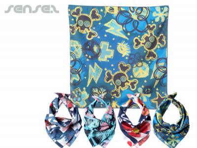 フルカラープリントバンダナ（47x47cm）