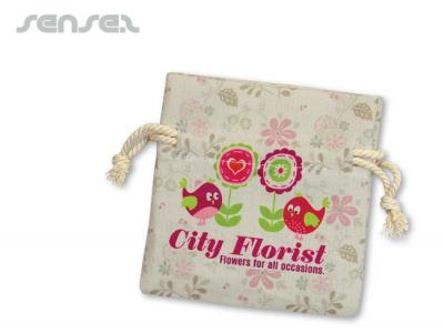 コットンドローストリングギフトバッグ