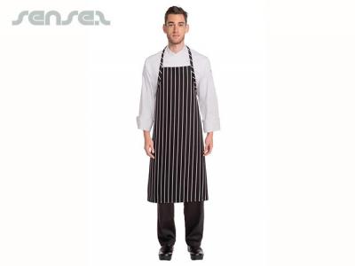 Chef Aprons With Stripes Lrg