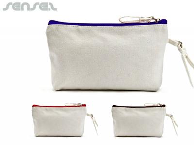 Canvas Cosmetic Bags