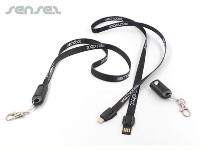 USB-Ladekabel Lanyards