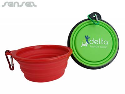 Panda Silicon Foldable Pet Bowls