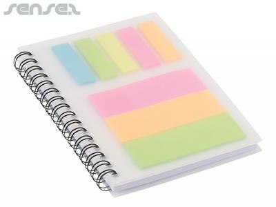Natasha Notebook With Post It Notes