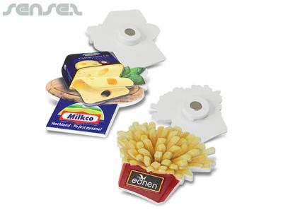 Bunte kundenspezifische geformte K&uuml;hlschrankmagneten