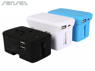 Ultra Power Bank With International Travel Adapters