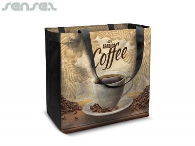 ラミネート加工シティショッパートートバッグ