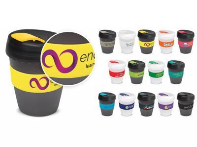 Frosted Recyclable Eco BPA Free Coffee Cups (350ml)