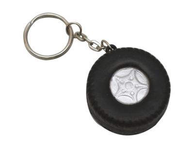 Wheel Tyre Stress Keyrings