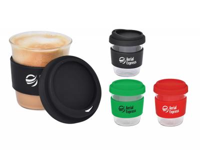 Small Peak Glass Coffee Cups (290ml)