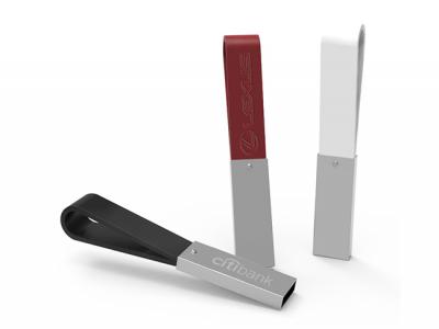 Strapped Leather USB Sticks (4GB)