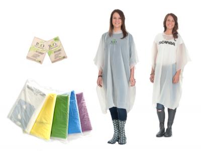 Kompostierbare Eco-Event-Regenponchos