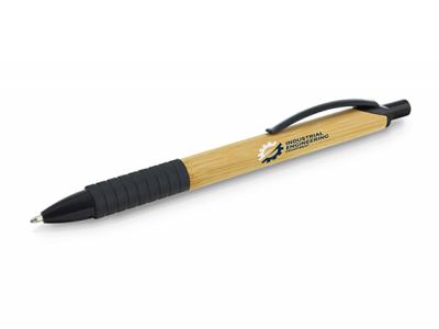 Everest Black Grip Bamboo Pens