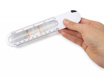 Pen Rulers With Magnifying Loupe (10cm)