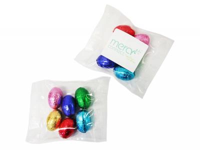 6 Pack Solid Mini Easter Eggs (50g)