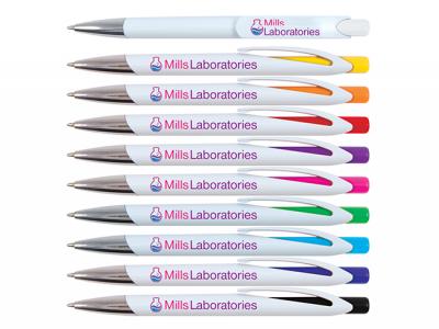 Sparrow Ballpoint Colour Push Pens