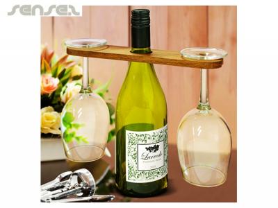 Donte Wooden Wine Glass Holders