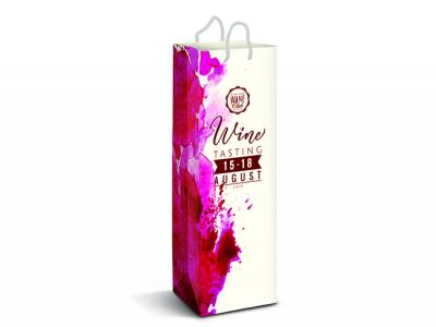 Colour Wrap Laminated Wine Bags