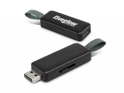 Flash Black USB Sticks (4GB)