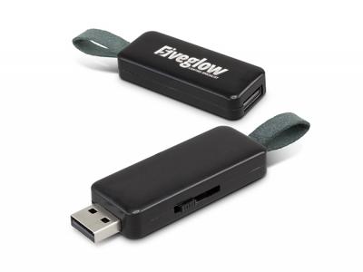 Flash Black USB Sticks (4 GB)