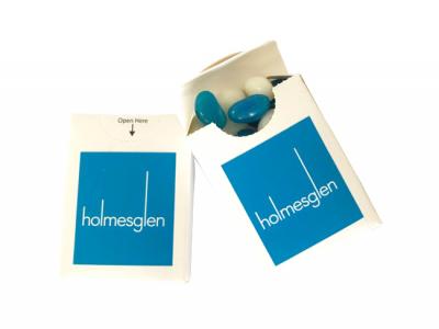 Enviro段ボール箱とジェリービーンズ（25g）