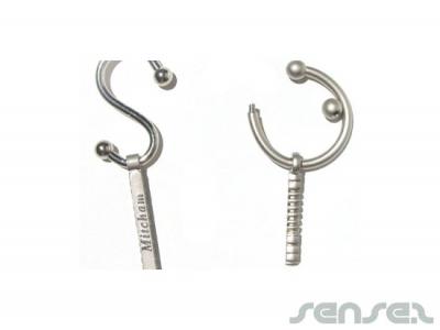piercing keyring