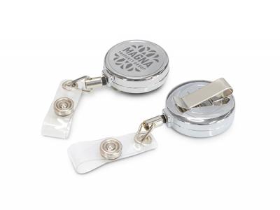 Stainless Retractable ID Holders