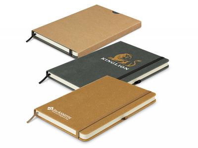 Eco Leather Recycled Hard Cover Notebooks (A5)