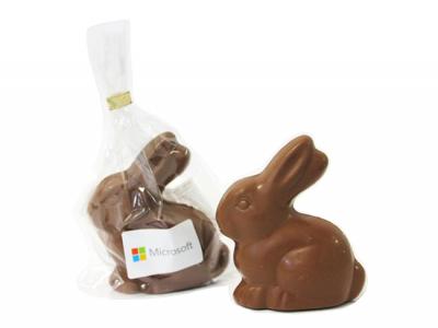 Natural Chocolate Bunnies (80g)