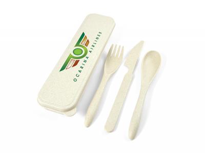 Eco Wheat Fibre Cutlery Sets