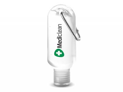 Gel Hand Sanitisers With Carabiner (55ml)