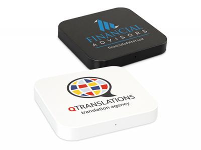 ファンキーな5Wワイヤレス電話充電器-スクエア