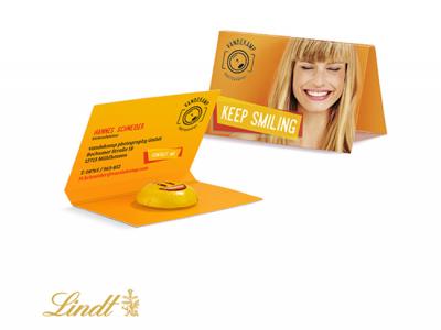 Promotion Cards With Lindt HELLO Mini Emoji (6g)