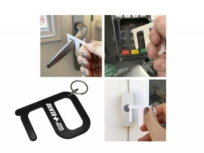 Hygiene Touch Schl&uuml;sselringe