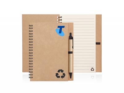 Eco Spiral Notebook und Stiftsets (klein)
