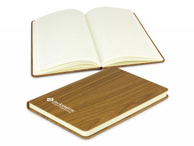 Hard Cover Woodgrain Notebooks (A5)