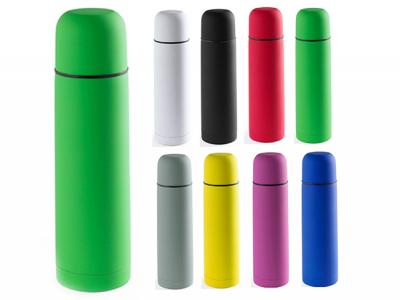 カラフルなステンレス製フラスコ（500ml）