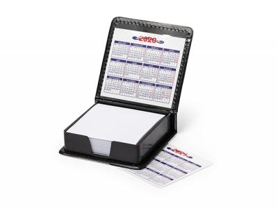 Kunstleder Kalender Notizblockhalter