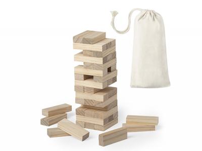 Jenga Game Towers im bedruckten Beutel