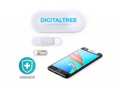 Antibakteriell behandelte Webcam-Abdeckungen