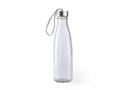 Glass Water Bottles With Carrying Handle (610ml)