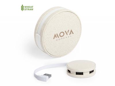 Wheat Straw USB Hubs