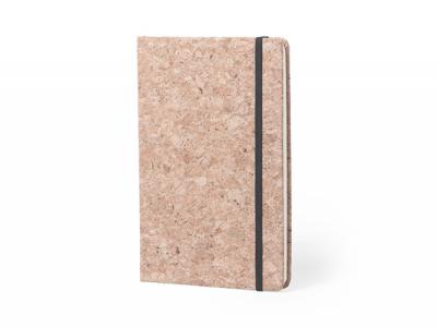Natural Cork Notebooks With Elastic (A5)